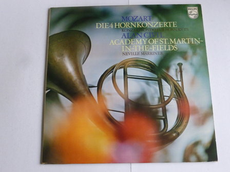 Mozart - Die 4 Hornkonzerte / Alan Civil, Neville Marriner (LP)