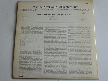 Mozart - Strijkkwartet 19, 17 / Het Nederlands Strijkkwartet (LP)