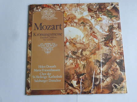 Mozart - Kr&ouml;nungsmesse / Helen Donath, Maria Friesenhausen (LP)