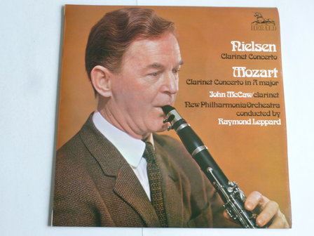 Nielsen - Clarinet Concerto / John McCaw, Raymond Leppard (LP)