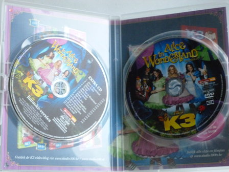 Alice in Wonderland met K3 - De Musical (CD + DVD)