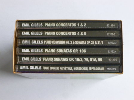 Emil Gilels plays Beethoven (6 CD)