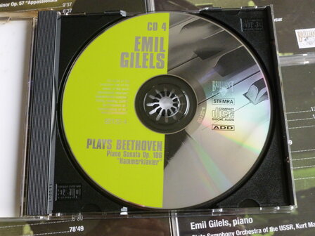 Emil Gilels plays Beethoven (6 CD)