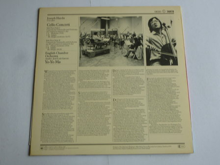 Haydn - Cello Concerti / Yo-Yo Ma (LP)
