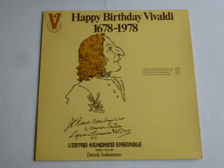 Happy Birthday Vivaldi - L&#039; Estro Armonico Ensemble (LP)