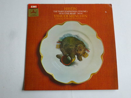 Haydn - The Paris Symphonies 82,84 / Yehudi Menuhin (LP)