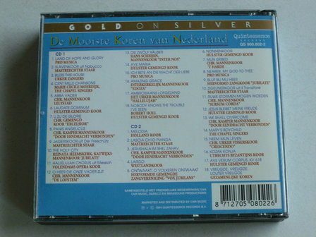 De Mooiste Koren van Nederland (Gold on Silver) 2 CD