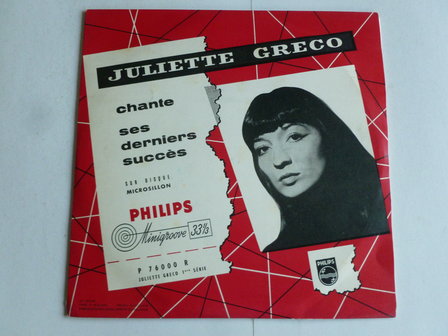 Juliette Greco - chante ses derniers succes (LP)