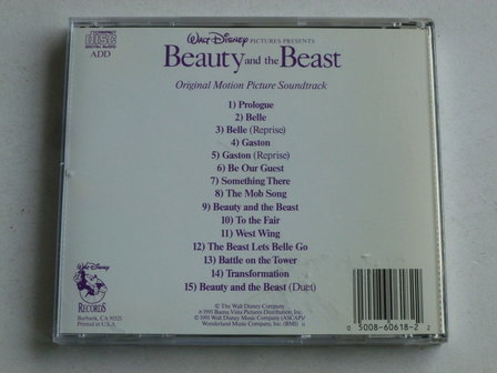 Beauty and the Beast - Soundtrack (usa)