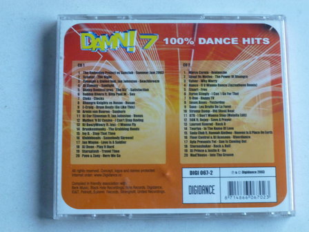 Damn! 7 - 100% Dance Hits (2 CD)