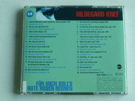 Hildegard Knef - F&uuml;r Mich soll&#039;s rote rosen regnen (2 CD)