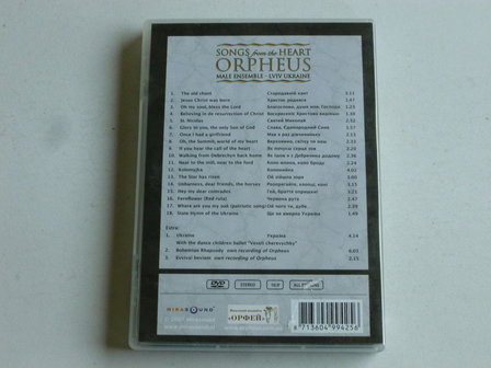 Songs from the Heart - Orpheus Male Ensemble / LVIV Ukraine (DVD)
