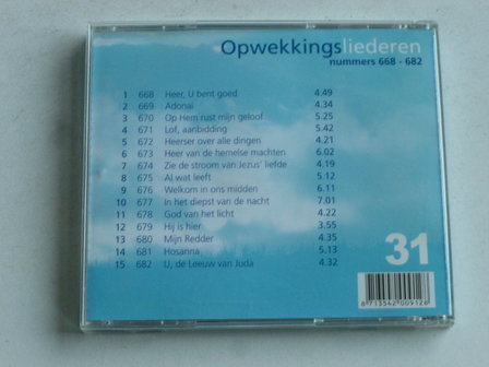 Opwekkingsliederen 31 / nrs 668-682