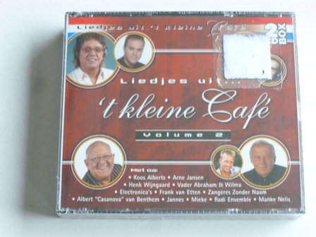 Liedjes uit 't  kleine Cafe - volume 2 (2 CD) Nieuw