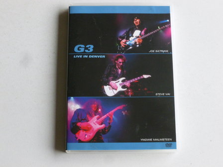 G3 - Live in Denver / Joe Satriani, Steve Vai, Yngwie Malmsteen (DVD)