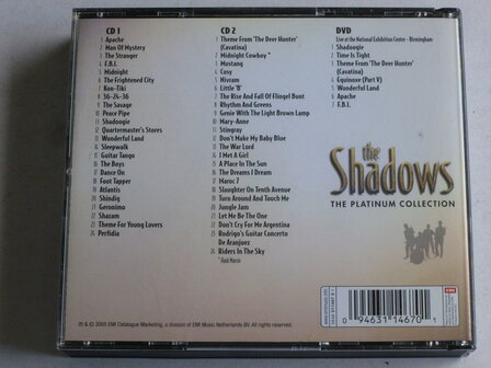 The Shadows - The Platinum Collection (2 CD + DVD)