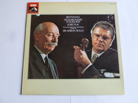 Beethoven - Violinkonzert / Josef Suk, Sir Adrian Boult (LP)