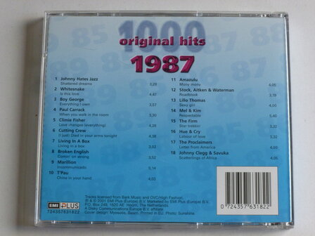 1000 Original Hits - 1987