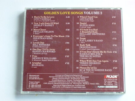 Golden Love Songs - Volume 2 (arcade)