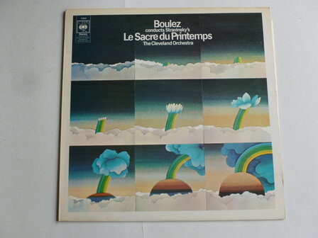 Stravinsky - Le Sacre du Printemps / Boulez (LP) 1969