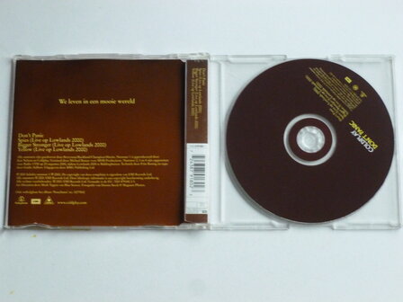 Coldplay - Don&#039;t Panic ( CD Single)