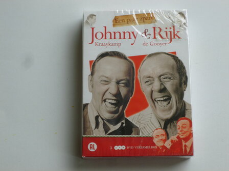 Johnny Kraaykamp &amp; Rijk de Gooyer - Een paar apart (3 DVD) Nieuw