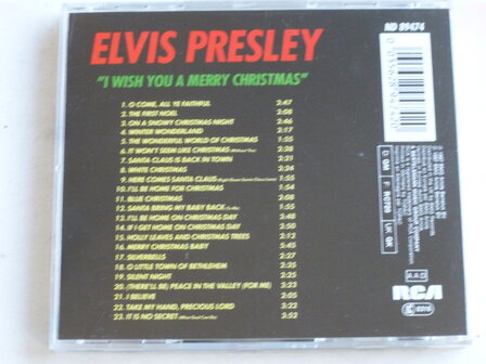 Elvis Presley - I Wish you a Merry Christmas