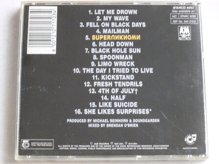 Soundgarden - Superunknown ( south africa)