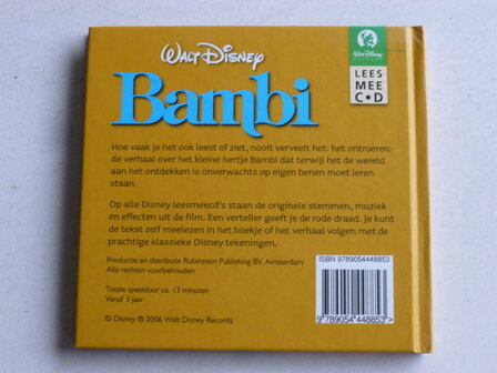 Walt Disney - Bambi (lees mee CD)
