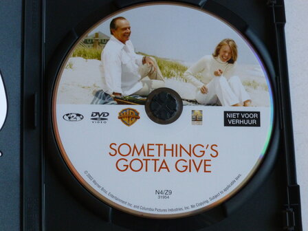 Something's  Gotta Give - Jack Nicholson (DVD)