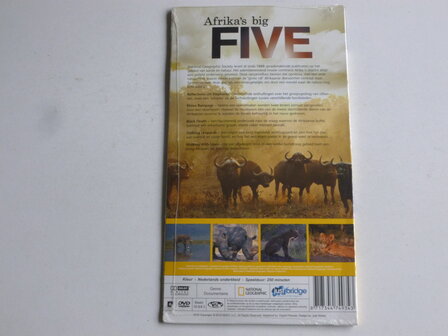 Afrika&#039;s Big Five - National Geographic (3 DVD) Nieuw