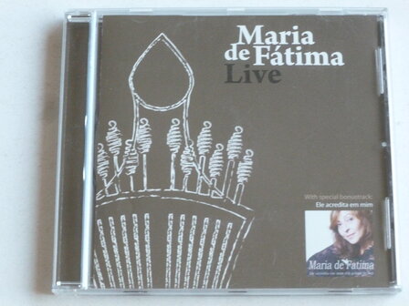 Maria de Fatima - Live (met handtekening)
