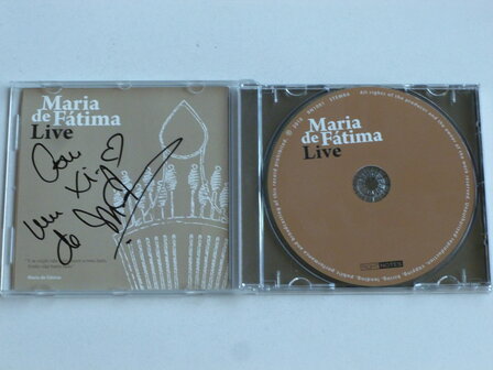 Maria de Fatima - Live (met handtekening)