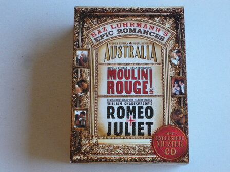 Baz Luhrmann&#039;s - Epic Romances (3 DVD + CD)