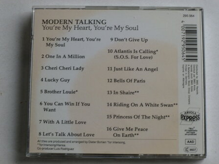 Modern Talking - You&#039;re my Heart you&#039;re my Soul
