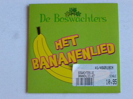 De Boswachters - Het Bananenlied (CD Single)
