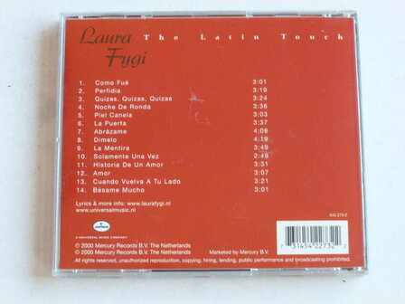 Laura Fygi - The Latin Touch (gesigneerd)