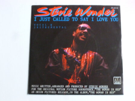 Stevie Wonder - I just called to say i love you (Single)