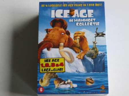 Ice Age - De Mammoet Collectie 1,2,3 &amp; 4 (4 DVD) Nieuw