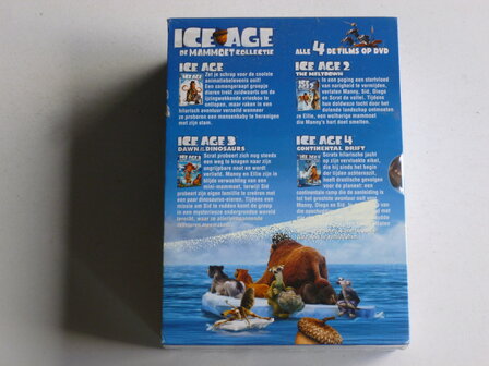 Ice Age - De Mammoet Collectie 1,2,3 & 4 (4 DVD) Nieuw
