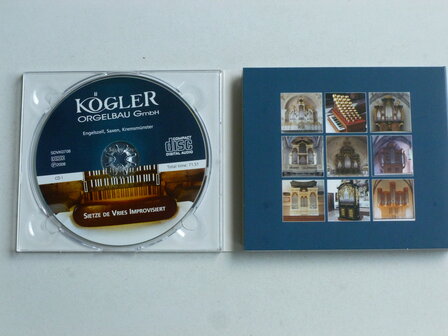 Sietze De Vries Improvisiert - Kogler Orgelbau (2 CD)