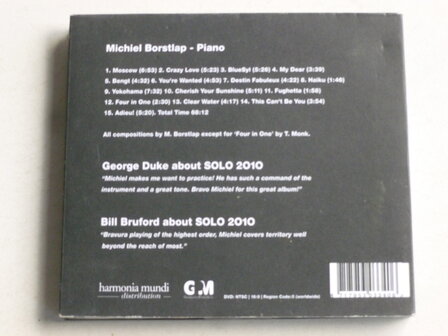 Michael Borstlap - Solo (CD + DVD) harmonia mundi