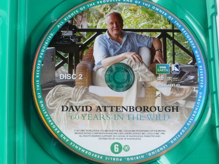 David Attenborough - 60 Years in the Wild (2 DVD)