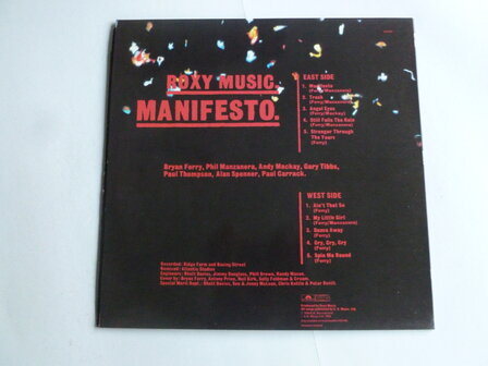 Roxy Music - Manifesto (LP)