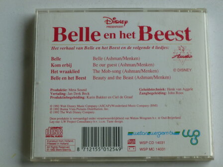 Belle en het Beest - Disney / Het verhaal en 4 originele Nederlandstalige liedjes