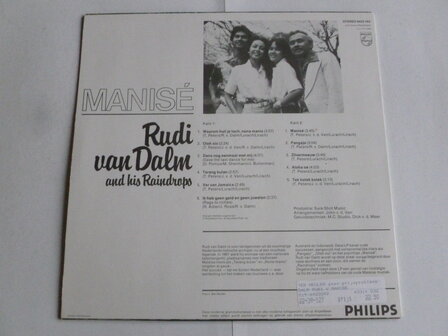 Rudi van Dalm and his Rainsdrops - Manise (LP)