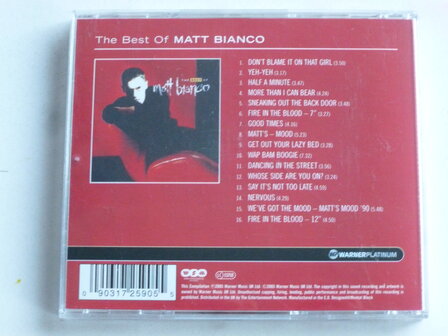 Matt Bianco - The Best of (Warner platinum)