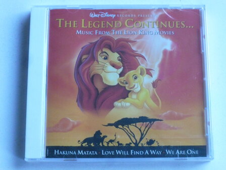 Walt Disney - The Legend Continues.../ Music from the Lion King Movies (nieuw)