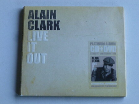 Alain Clark - Live it Out (CD + DVD)