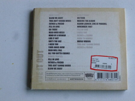 Alain Clark - Live it Out (CD + DVD)